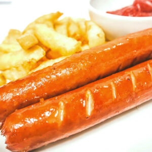 18. Pølser og Pommes Frites